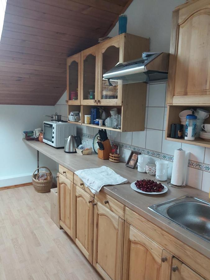 Tiesiog Hostelis Salcininkai Dış mekan fotoğraf